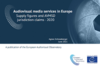 Audiovisual media services in Europe: Supply figures and AVMSD jurisdiction claims - 2020 edition