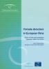 Female directors in European film productions. State of play and evolution between 2003 and 2012