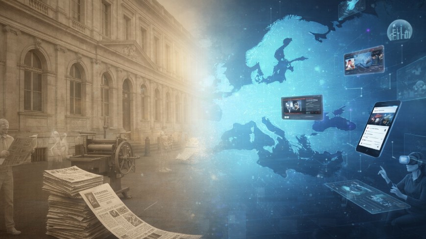 Le secteur européen des médias d’information a été profondément transformé par les technologies numériques